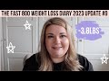 THE FAST 800 WEIGHT LOSS DIARY 2023 UPDATE #9 | Emma Swann
