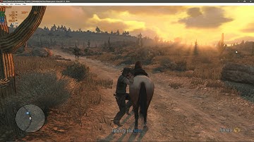 Xenia Xbox 360 Emulator -Red Dead Redemption Ingame! (DX12 )