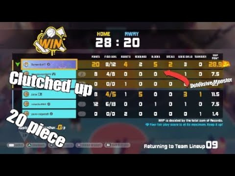 I had to lock in after my teammates left the game on 3on3 freestyle ...