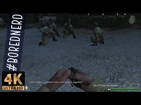 Friendly Fire Grenade in CoD 1? No Problem...BUT Shooting!