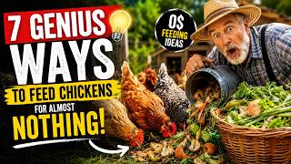 7 Genius Ways to Feed Your Backyard Chickens for Almost Nothing..