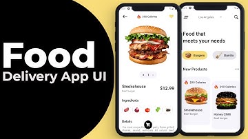 🔴 React Native Tutorial - Food Delivery App UI - Speed Code | DeCode