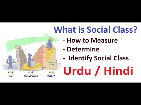 सामाजिक वर्ग क्या है? सामाजिक वर्ग को कैसे मापें, निर्धारित करें, पहचानें? हिंदी / उर्दू