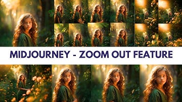 How to use Zoom Out Feature in Midjourney    #aiart #midjourneytutorial #midjourneyversion5