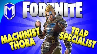 Machinist Thora, The Legendary Machinist Constructor - Hero - Fortnite: Save The World