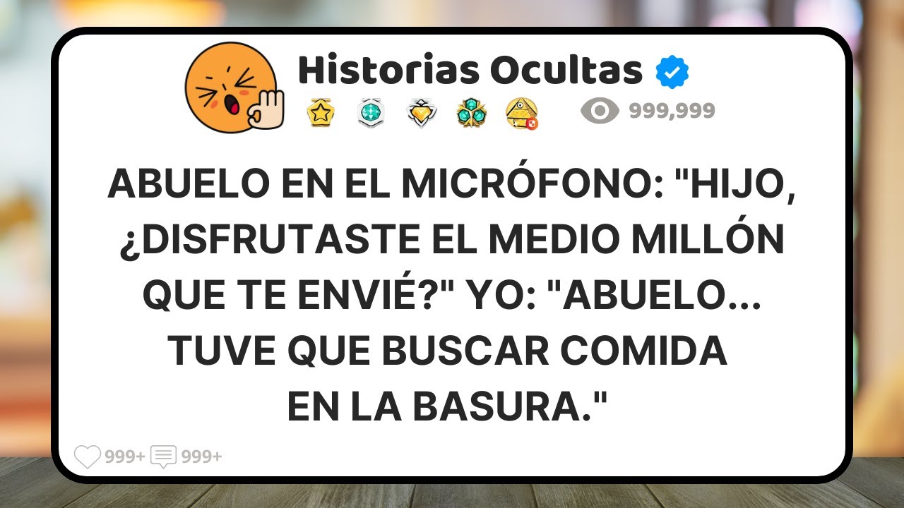 El Abuelo Preguntó Por Los $450,000 Del Fondo Estudiantil. Mi Respuesta Hizo Que Mamá Se Desmayara