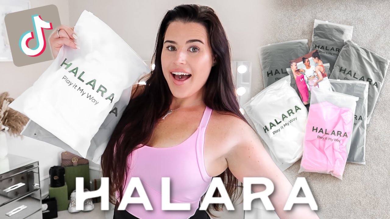 TESTING THE VIRAL TIKTOK BRAND HALARA  IS IT A SCAM?! HALARA WANNABE 