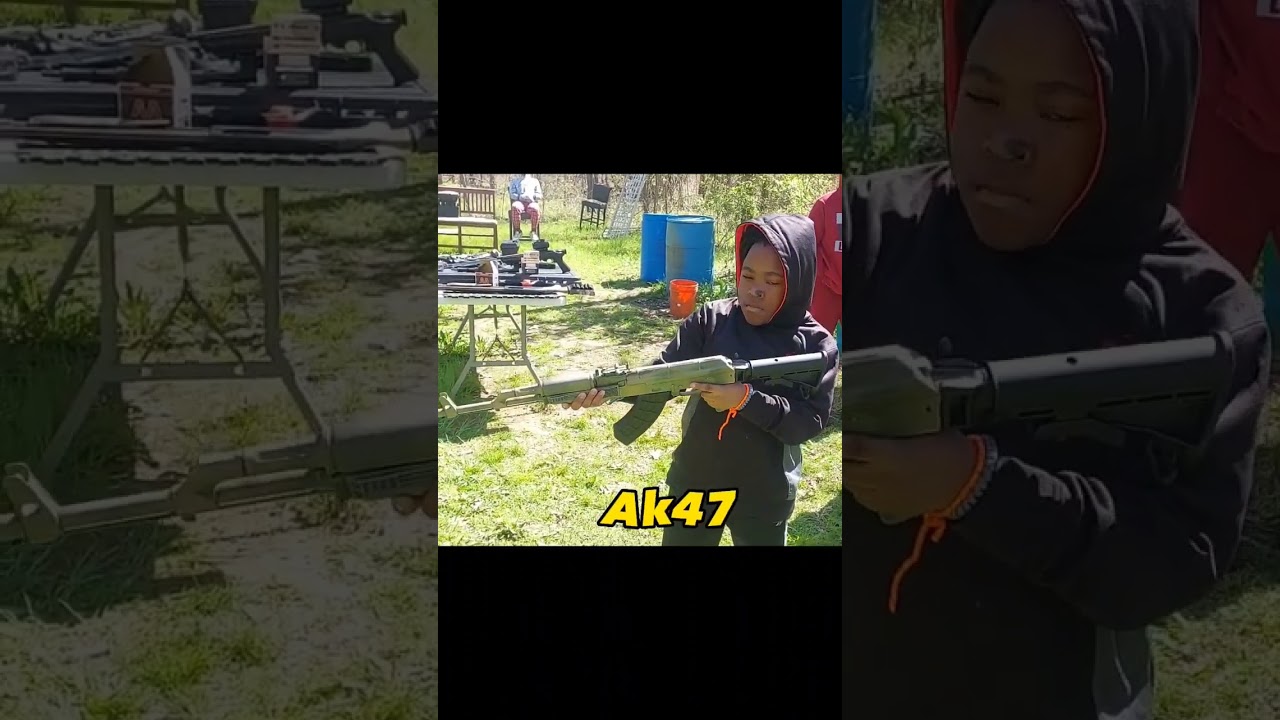 Ver 10 year old shooting an Ak47/Mac11 no YouTube Ver 10 year old shooting an Ak47/Mac11 no YouTube