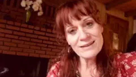 Freuline Vicki wishes Peter Melton birthday