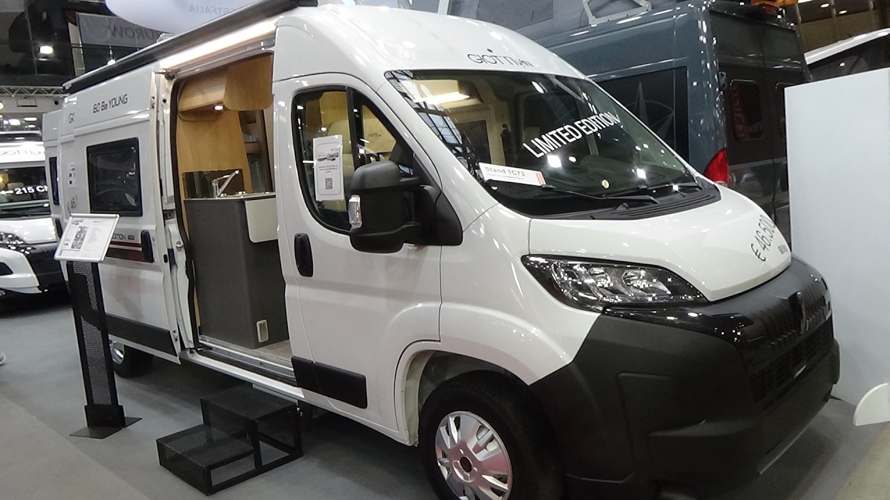 Фургон Giottiline 60 Be Young 2026 года выпуска - экстерьер и интерьер - CMT Штутгарт 2026