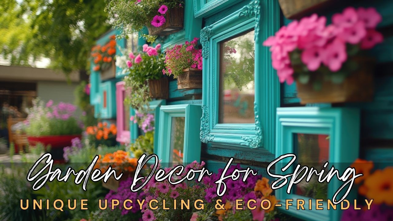 ♻️🌷 Repurposed Garden Decor for Spring: Unique Upcycling & Eco-Friendly Ideas for 2025