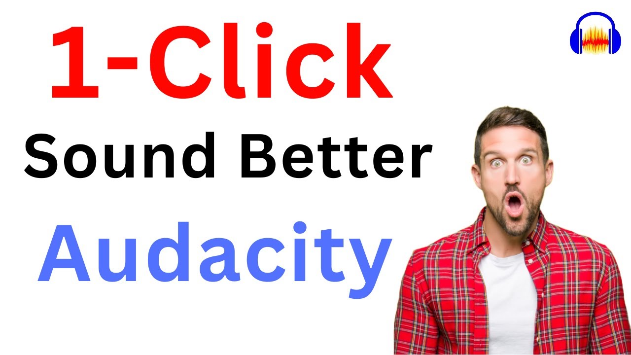 1-Click Sound better solution Audacity - YouTube