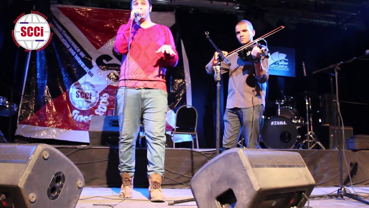 Marwan Anwer & Ameer Yossef at El Sawy Culture Wheel SCCI'14 Opening Festival cairo university faculty of science