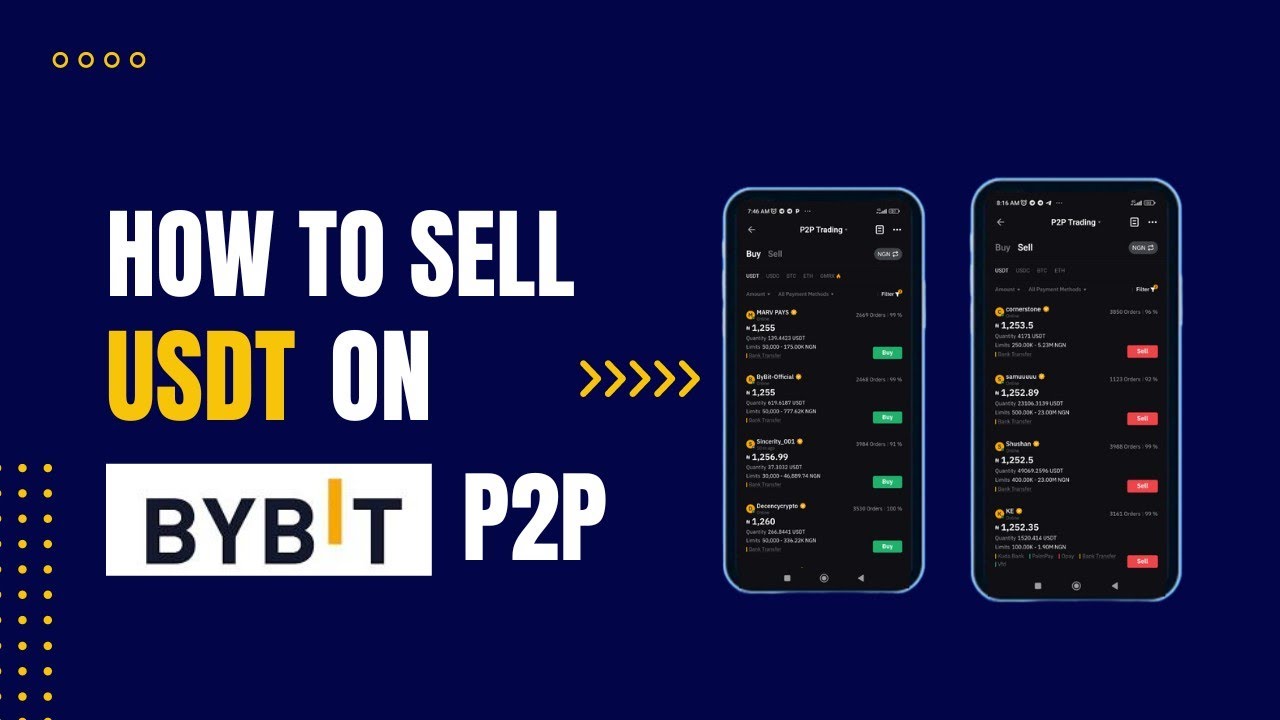 HOW TO SELL USDT ON BYBIT P2P YouTube HOW TO SELL USDT ON BYBIT P2P YouTube