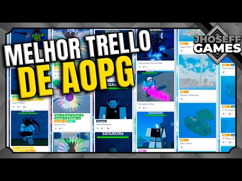 Esse é o Melhor Trello de AOPG feito por BR [A One Piece Game] 