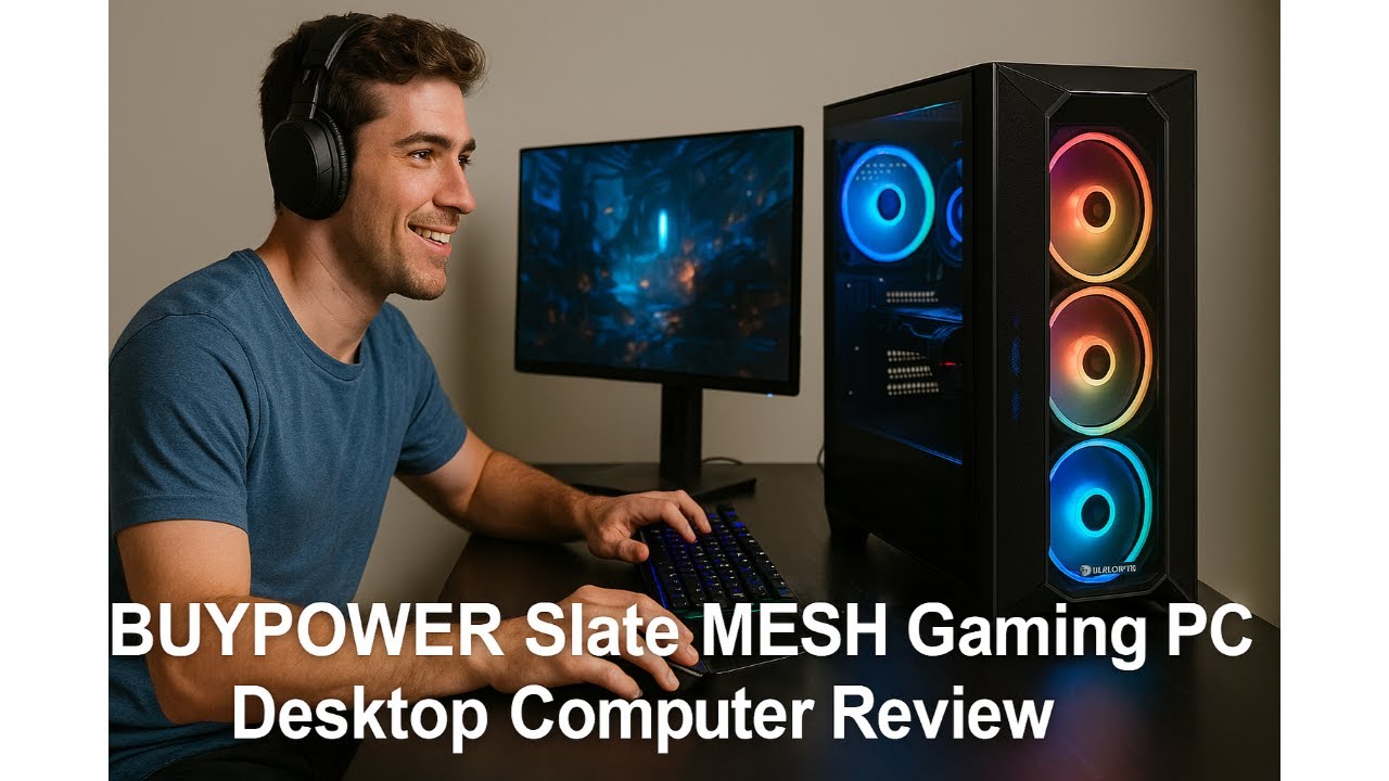 🖥️ Обзор игрового настольного компьютера iBUYPOWER Slate MESH 🖥️