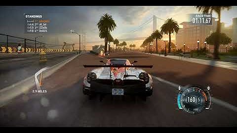 Need for Speed The Run online multiplayer (T6 Pagani)