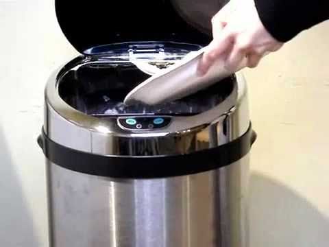 #1: TOUCHLESS TRASH CAN ®