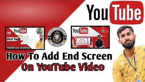 How To Add End Screen And Cards On YouTube | YouTube Video Per End Screen Or i Button Kaise Lagaye