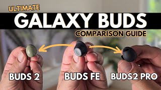 Galaxy Buds FE vs Buds2 vs Buds2 Pro  IT'S NOT OBVIOUS
