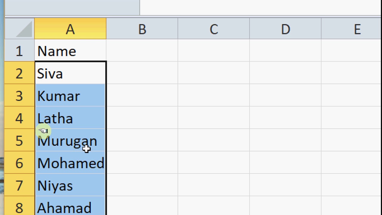 Excel Vba programming - Form control list box - YouTube