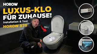 Out with the old toilet, in with the smart toilet: Here's how to achieve a luxury upgrade! HOROW S70