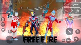Ultraman ginga dan ultraman victory masuk dunia free fire peak 🔥 free fire ultraman GTA