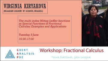 14. Prof. Virginia Kiryakova (Bulgarian Academy of Sciences, Bulgaria)