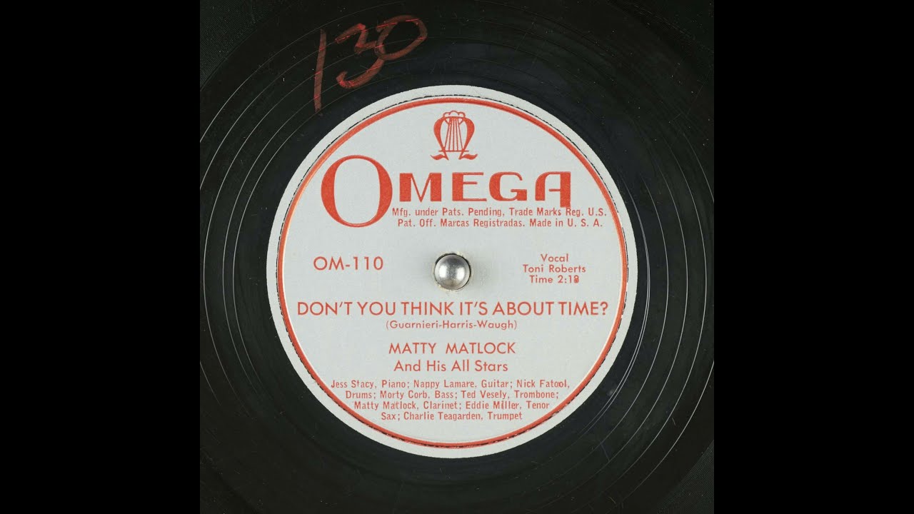 Watch Don't You Think Its About Time? - Matty Matlock on YouTube Watch Don't You Think Its About Time? - Matty Matlock on YouTube