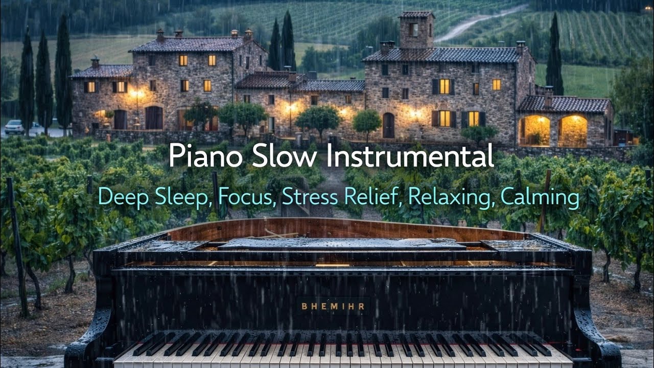 Greatest Slow Piano Collection - Soft Beautiful Piano Instrumental 