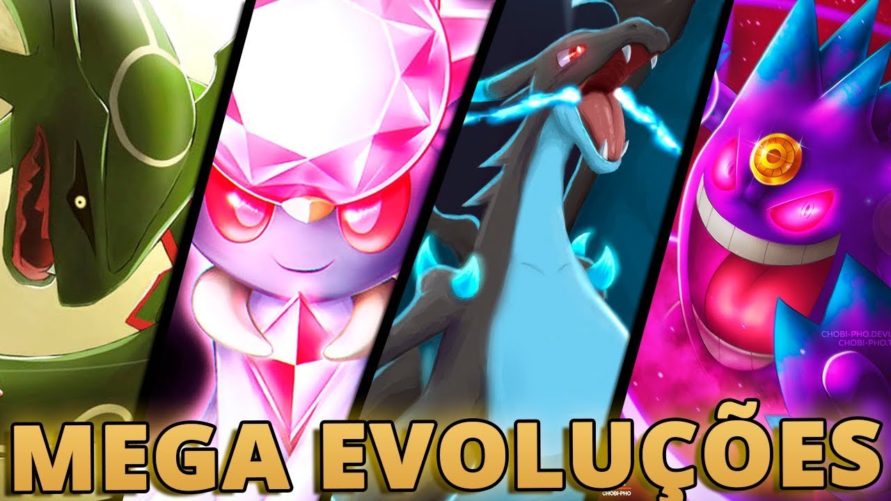 12 Mega evoluções mais fortes