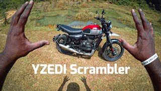 Yezdi scrambler 350cc #review @ghostrydervblog #ghostrydervblog #yezdi #scrambler #jawa #bike