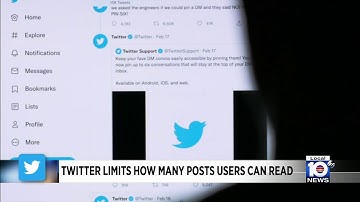 Twitter temporarily limits users