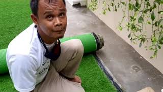 Cara Pemasangan Rumput Sintetis Di Dinding