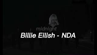 Billie Eilish - NDA (speed up+ reverb)||midnight