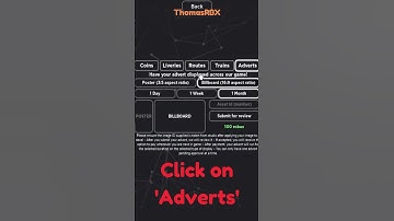 How to make an Advert in BR! | British Railway | ThomasRBX | #shorts