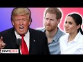 President Trump SLAMS Meghan Markle & Wishes Harry 'Luck'!