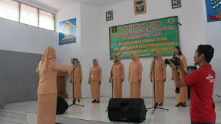 JUARA 1 LOMBA PADUAN SUARA MARS DHARMA WANITA PERSATUAN KANTOR WILAYAH KEMENKUMHAM SULAWESI BARAT