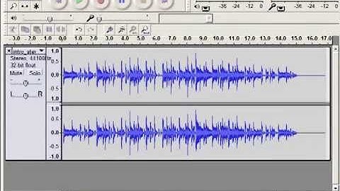 Audacity   Audio Editor for FAR GALAXY, ALIENS TALKING
