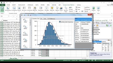 Fitting a Distribution with Analytic Solver Platform