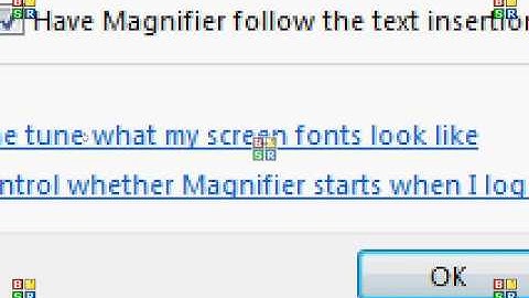 Windows 7 Magnifier