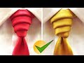 1 COOL HACK FOR YOUR NECKTIE - TORNADO KNOT