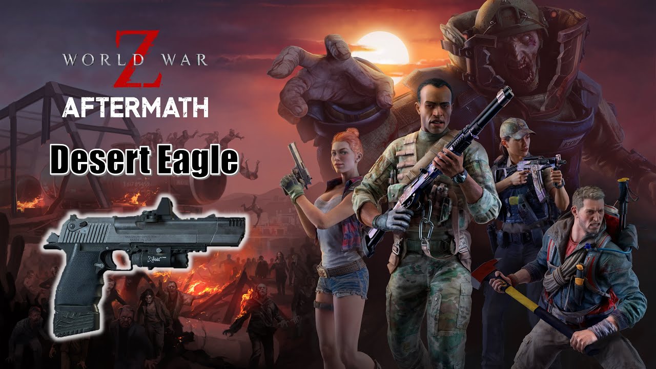 WWZ Aftermath Desert Eagle (Heavy Pistol) Farming Guide & Perks