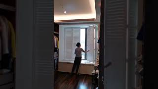 Bi Fold Plantation Shutters for Windows