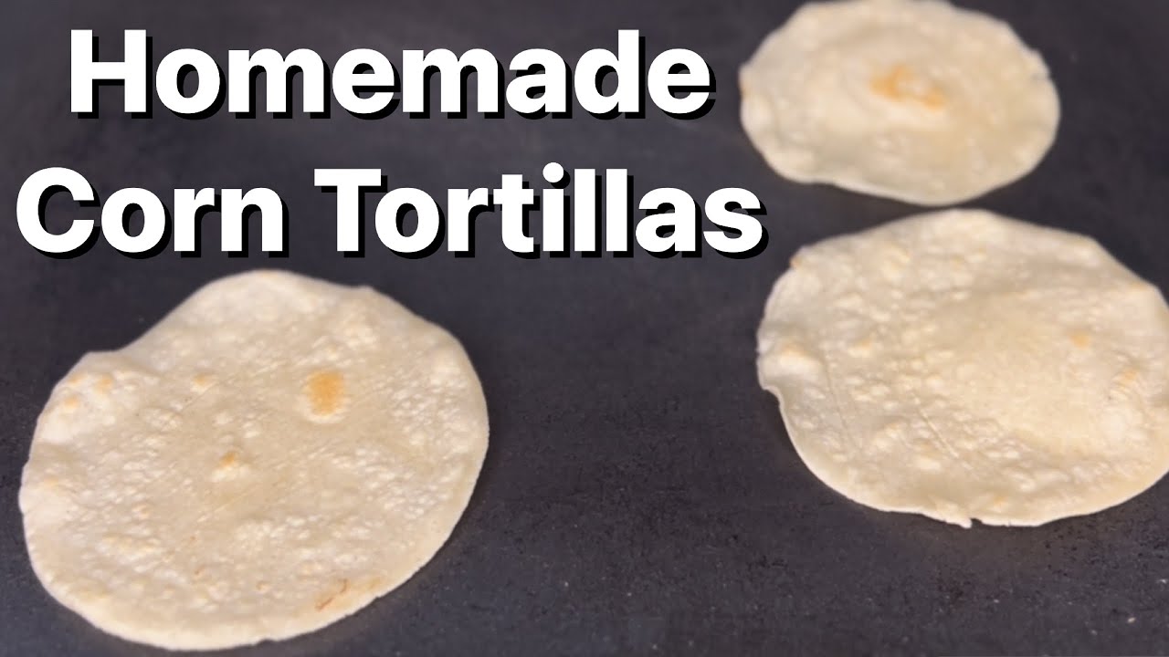 Homemade Corn Tortillas YouTube