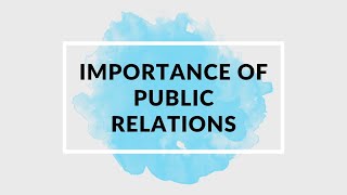 Celebrity Importance of Public Relations Profile