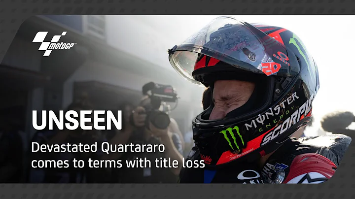 Devastated Quartararo comes to terms with title loss |UNSEEN - 2022 #ValenciaGP
