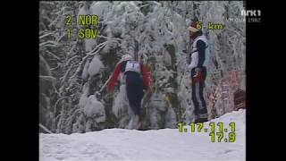 Skid-VM 1982 - Oslo (Holmenkollen) - 4x10 km