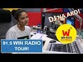 WIN RADIO TOUR - FULL INTERVIEW WITH DJ LARA MORENA | Voiceover Flowers
