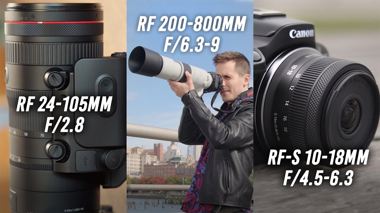 NEW Canon RF & RF-S Lenses: A Little Something for Everyone! 